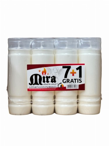 WKŁAD DO ZNICZY ZALEWANY  MIRA-4  96H 8 szt.