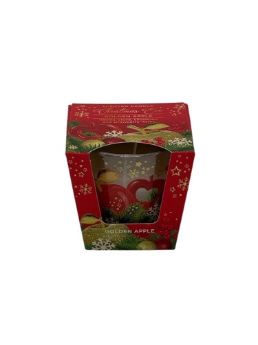 ŚWIECA ZAPACHOWA W SZKLE  CHRISTMAS EVE GOLDEN  115 G  / 1 szt.