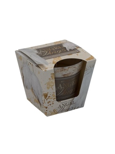 ŚWIECA ZAPACHOWA W SZKLE  ANGEL WINGS  115 G  / 1 szt.