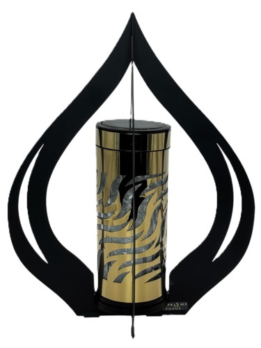 ZNICZ SOLARNY PŁOMIEŃ B CZARNO ZŁOTY  VRB - 2 ZŁ  / 1