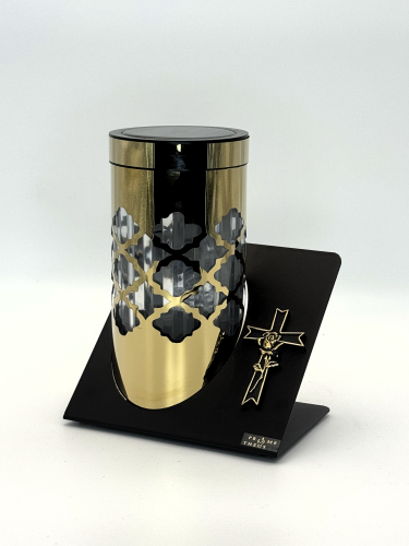 ZNICZ SOLARNY  PARIS C KRZYŻ ZŁOTY VPC - 2 K  / 1