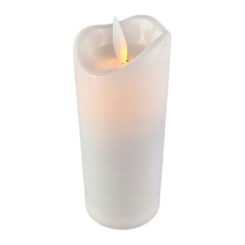 ŚWIECA LED 11/23/WAX  RUCHOMY PŁOMIEŃ - BIAŁA