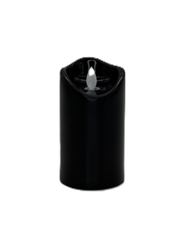 ŚWIECA LED 14/23/WAX  RUCHOMY PŁOMIEŃ - CZARNA
