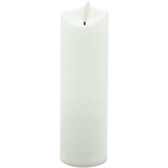 ŚWIECA LED 3/20/WAX WOSK BIAŁA