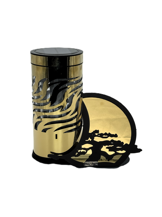 ZNICZ SOLARNY  PARIS C BONSAI  ZŁOTY VBC-2