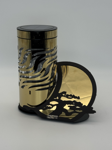 ZNICZ SOLARNY  PARIS C BONSAI  ZŁOTY VBC-2