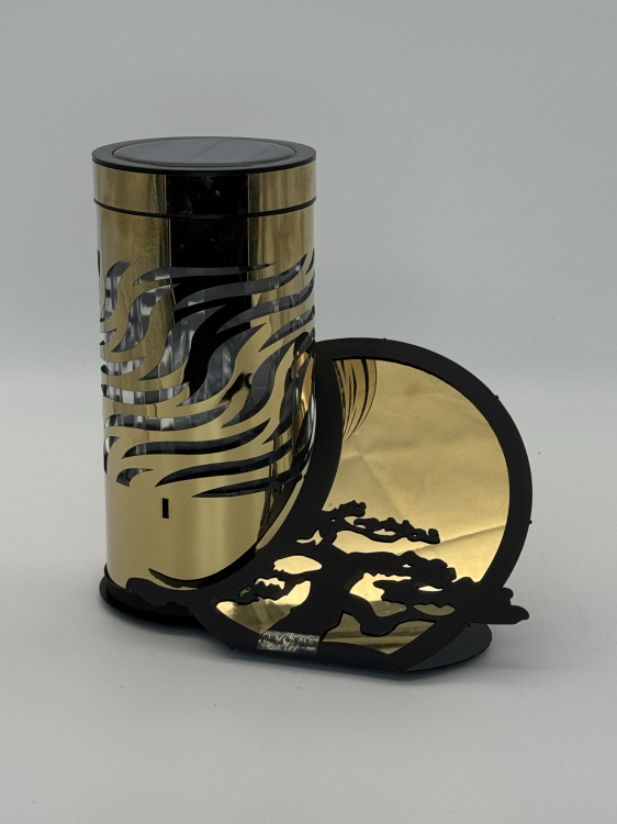 ZNICZ SOLARNY  PARIS C BONSAI  ZŁOTY VBC-2