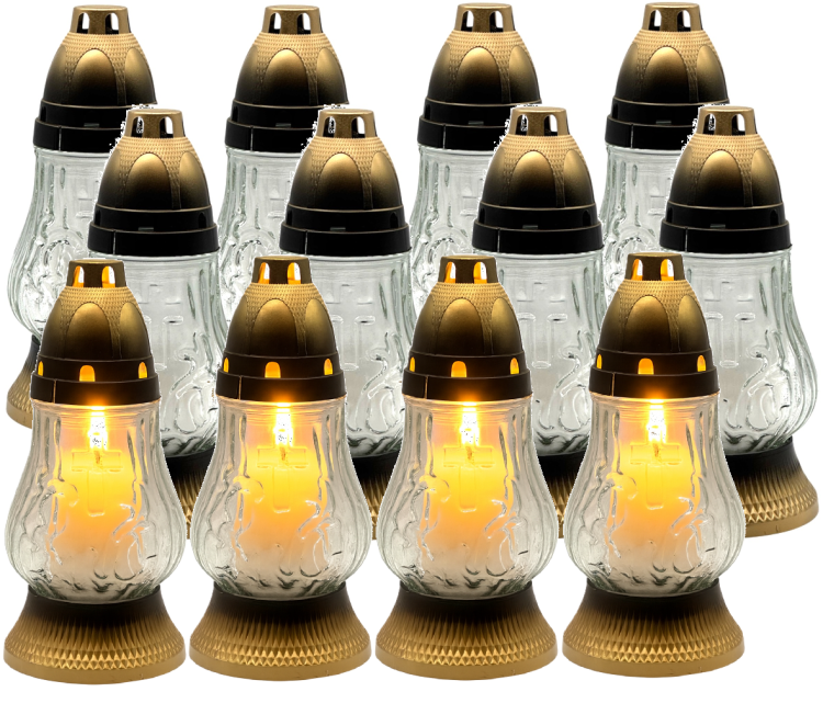 ZNICZ NAGROBKOWY 125 BT  / 12 SZT OPAKOWANIE