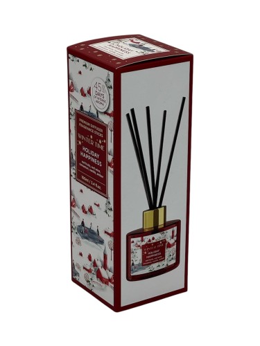 DYFUZOR W SZKLE  WINTER TIME HOLIDAY HAPPIENESS 100 ml  / 1