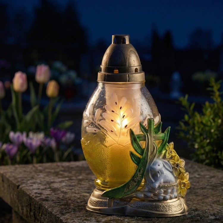 ZNICZ WIELKANOCNY ŻÓŁTY  J - 03 BARZAJ APLIKACJA ZAJĄCZEK