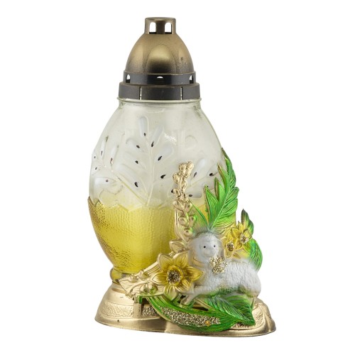 ZNICZ WIELKANOCNY ŻÓŁTY  J - 03 BARZAJ APLIKACJA BARANEK