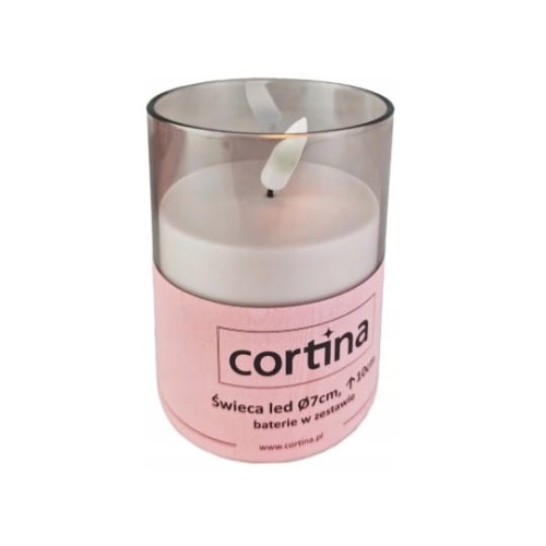 ŚWIECA LED 20/23/WAX  W TUBIE - BIAŁA  / 1