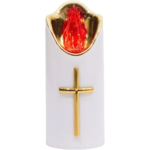 ŚWIECA LED 1/23/LUX RICO BIAŁY+ZŁOTY+CZERWONY  / 1