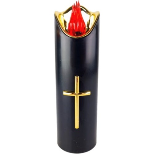 ŚWIECA LED 3/23/LUX RICO CZARNY+ZŁOTY+CZERWONY  / 1