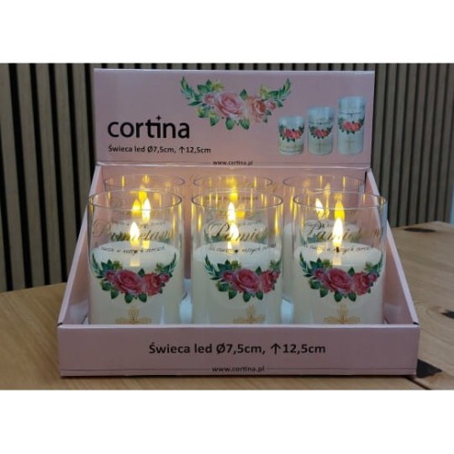 ŚWIECA LED 5/24/JFN  W TUBIE - PAMIĘTAMY  / 1