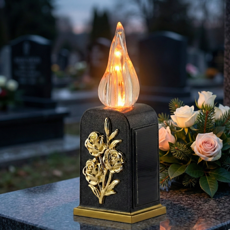 WKŁAD SOLARNY LED 1/24/WZP-SOLAR-FLOWER  EFEKT PŁOMIENIA