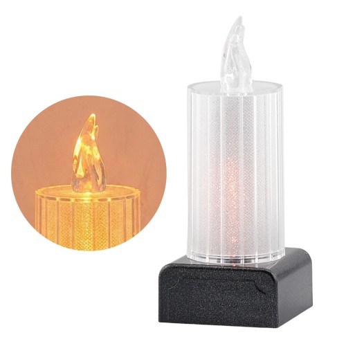 WKŁAD SOLARNY LED 2/25/WZP-BAT  ŚWIECZKA EFEKT PŁOMIENIA  / 1