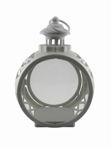 LATARENKA LED 3/24/YZE PUSTA Z DRZWICZKAMI OKRĄGŁA 25 CM - BIAŁA