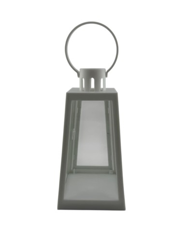 LATARENKA LED 16/22/LGS PUSTA Z DRZWICZKAMI STOŻEK 21 CM - BIAŁA