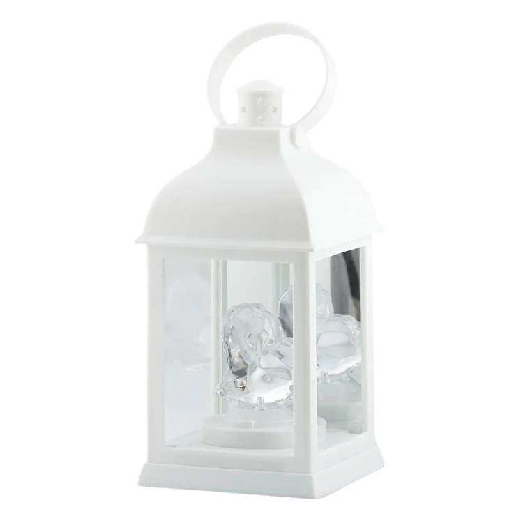 LATARENKA LED 33/23/YZE 7CC SERCE  23,5 CM - BIAŁA