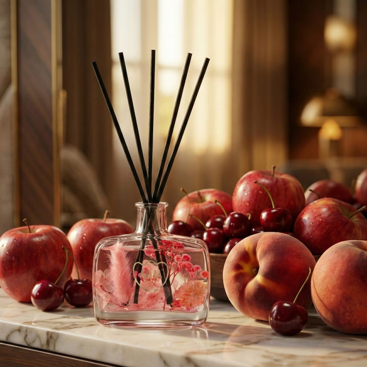 DYFUZOR W SZKLE  ARD-001-500  AKSAMITNE KWIATY