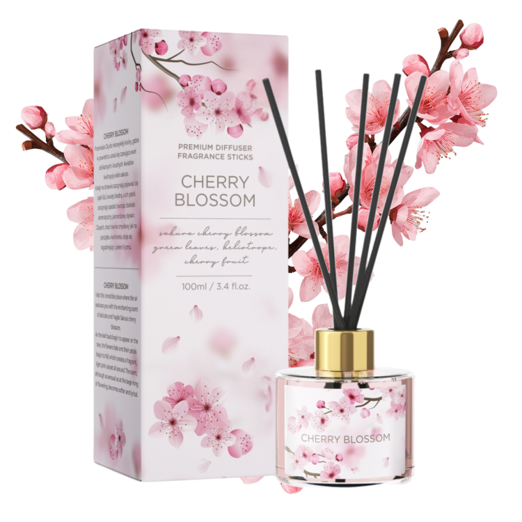 DYFUZOR W SZKLE  CHERRY BLOSSOM 100 ml