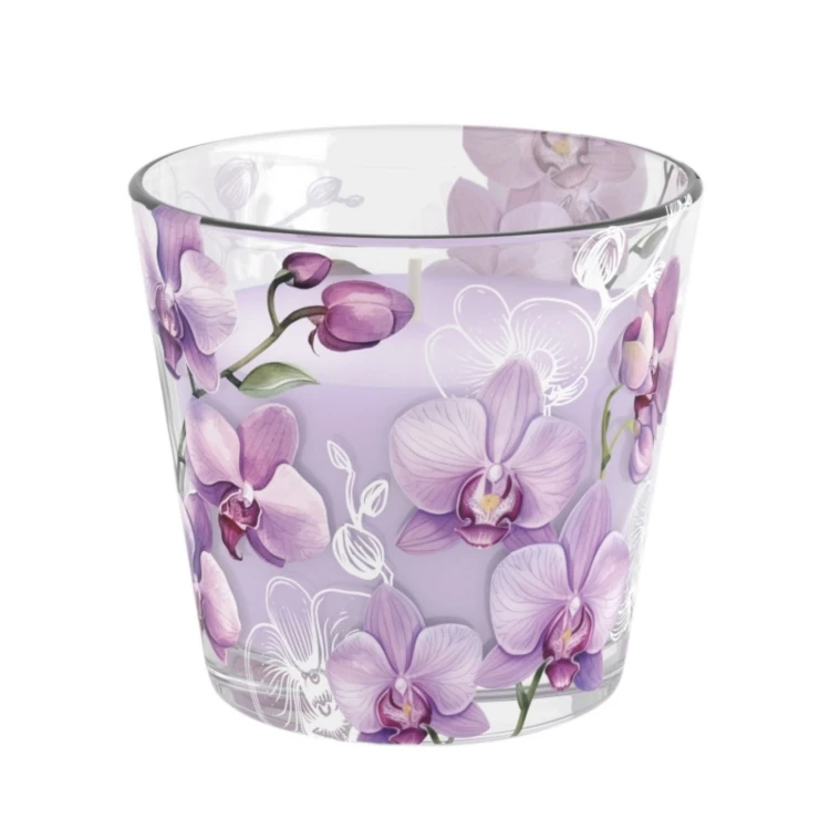 ŚWIECA ZAPACHOWA W SZKLE  ORCHID PHALAENPOSIS  115 G