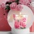 ŚWIECA ZAPACHOWA W SZKLE  PEONY PINK SUNSET  115 G