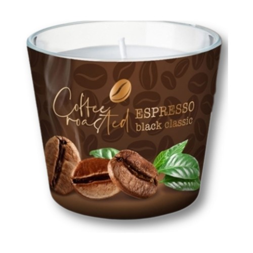ŚWIECA ZAPACHOWA W SZKLE  COFFE ROASTED ESPRESSO  115 G