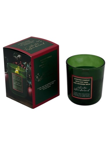 ŚWIECA ZAPACHOWA W SZKLE  WINTER WONDERLAND  150 G