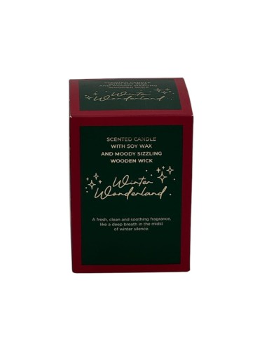 ŚWIECA ZAPACHOWA W SZKLE  WINTER WONDERLAND  150 G