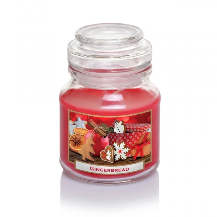 ŚWIECA ZAPACHOWA SŁOIK  GINGERBREAD 130 G