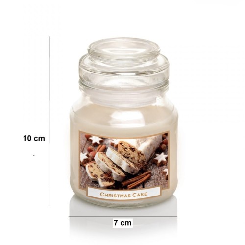 ŚWIECA ZAPACHOWA SŁOIK  CHRISTMAS CAKE 130 G