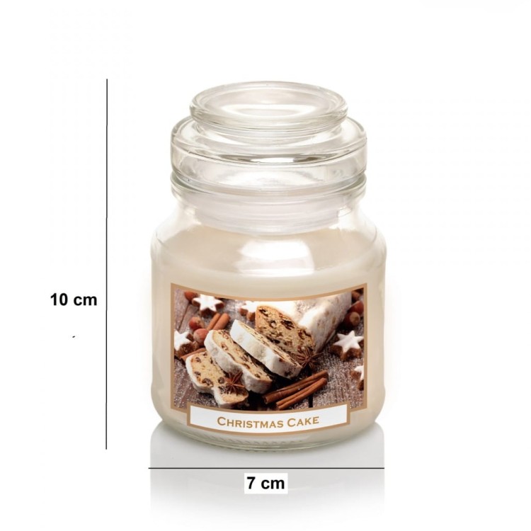 ŚWIECA ZAPACHOWA SŁOIK  CHRISTMAS CAKE 130 G