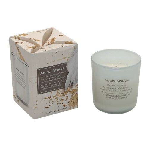 ŚWIECA ZAPACHOWA W SZKLE  ANGEL WINGS  150 G