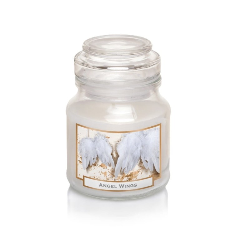 ŚWIECA ZAPACHOWA SŁOIK  ANGEL WINGS 130 G