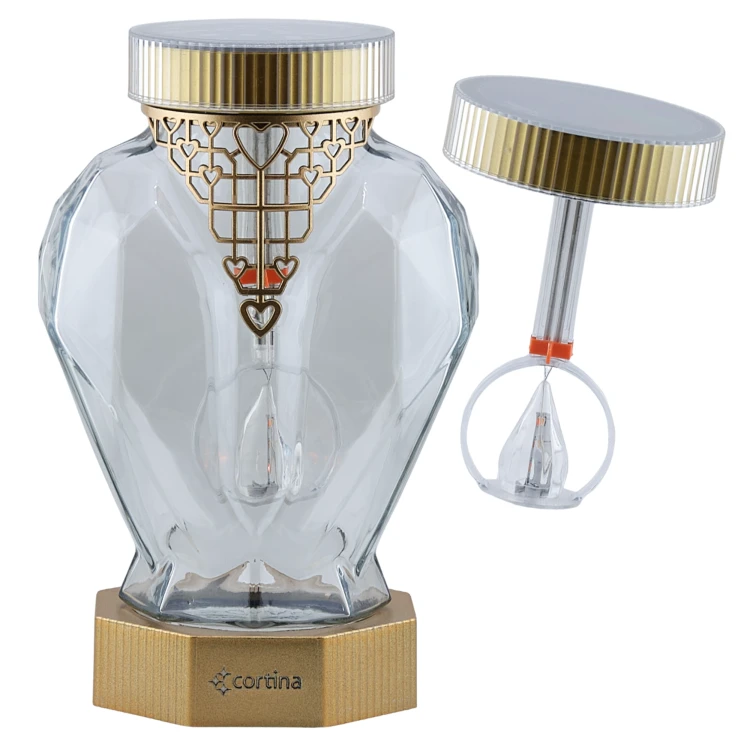 ZNICZ LED 3/25/ZSC SOLARNY ZŁOTY