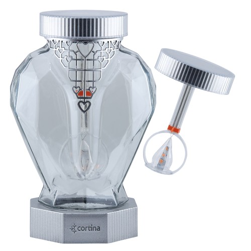 ZNICZ LED 3/25/ZSC SOLARNY SREBRNY