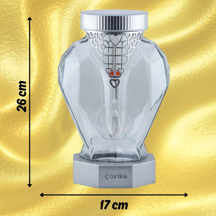 ZNICZ LED 3/25/ZSC SOLARNY SREBRNY