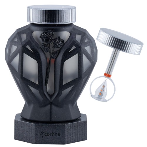 ZNICZ LED 4/25/ZSC SOLARNY METALIZOWANY GRANITOWY