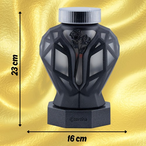 ZNICZ LED 4/25/ZSC SOLARNY METALIZOWANY GRANITOWY