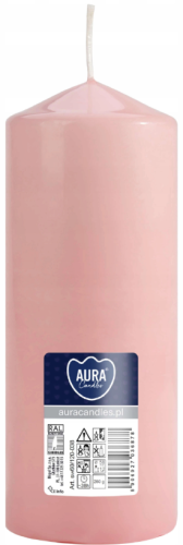 OPAKOWANIE ŚWIECA WALEC SW60/150-038 RÓŻOWA