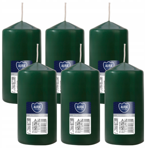 OPAKOWANIE ŚWIECA WALEC SW60/120-060 ZIELONA