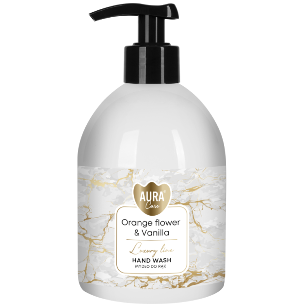 MYDŁO DO RĄK 500 ML AWH-011-021  KWIAT POMARAŃCZY I WANILIA