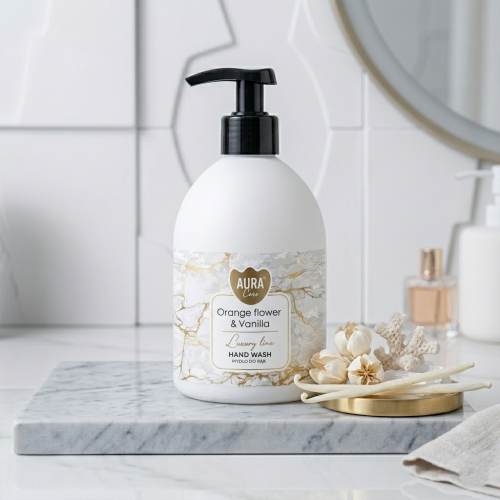 MYDŁO DO RĄK 500 ML AWH-011-021  KWIAT POMARAŃCZY I WANILIA