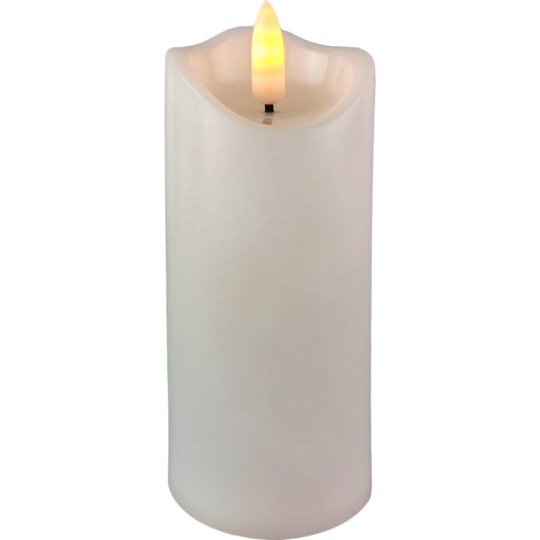 ŚWIECA LED 1/20/WAX-BAT WOSK BIAŁA