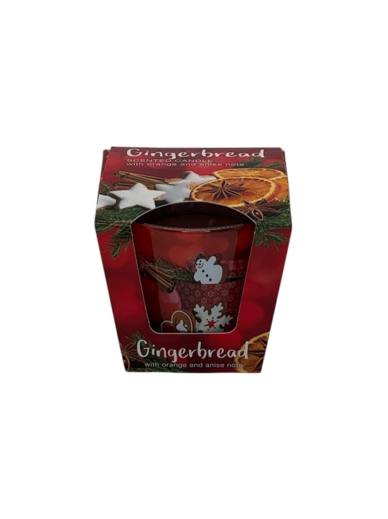 ŚWIECA ZAPACHOWA W SZKLE  GINGERBREAD ORANGE & ANISE  115 G